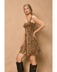 Animal Print Dress-