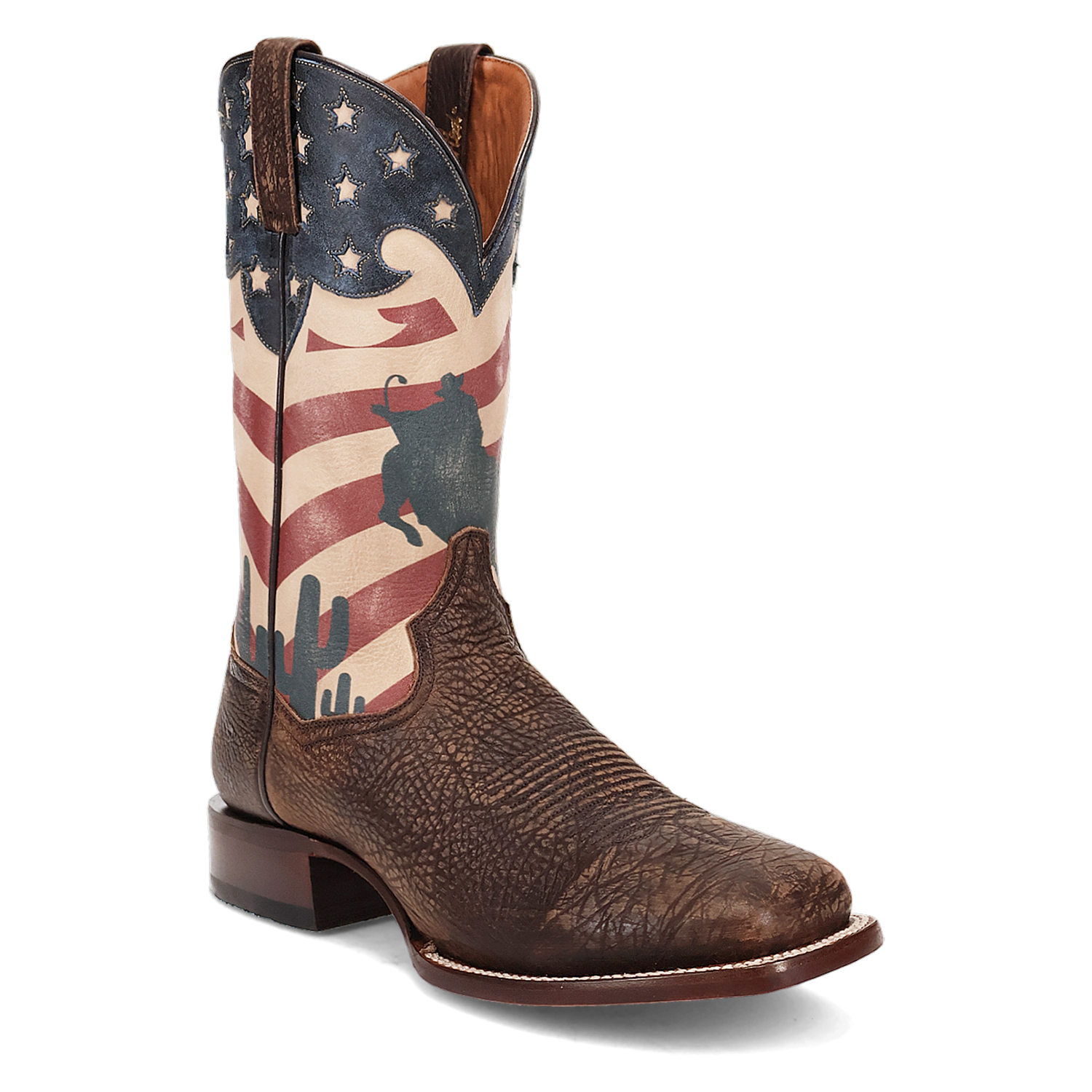 Lane Frost - DP5053- Flag/Brown- Bison- 