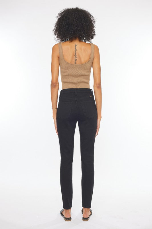 Black High Rise Super-Skinny 