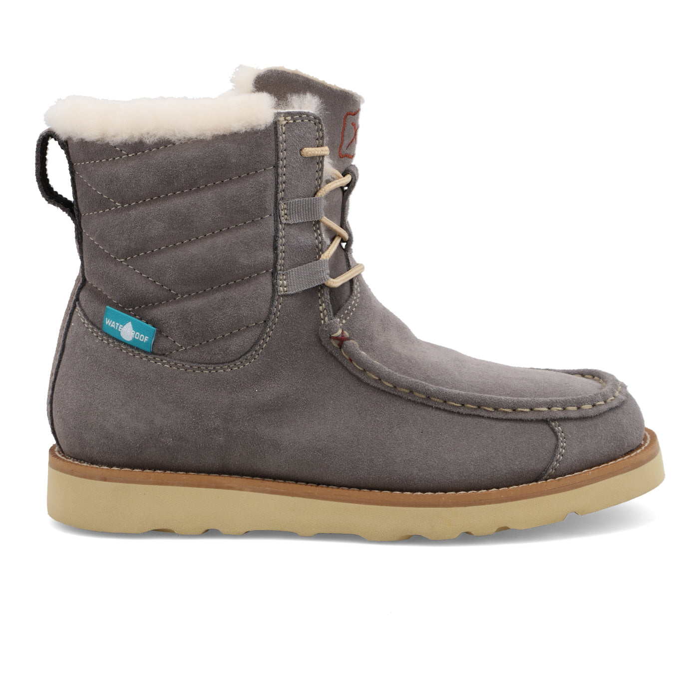 Winter Wedge Sole Boot- Brushed Nickel- WCAW002