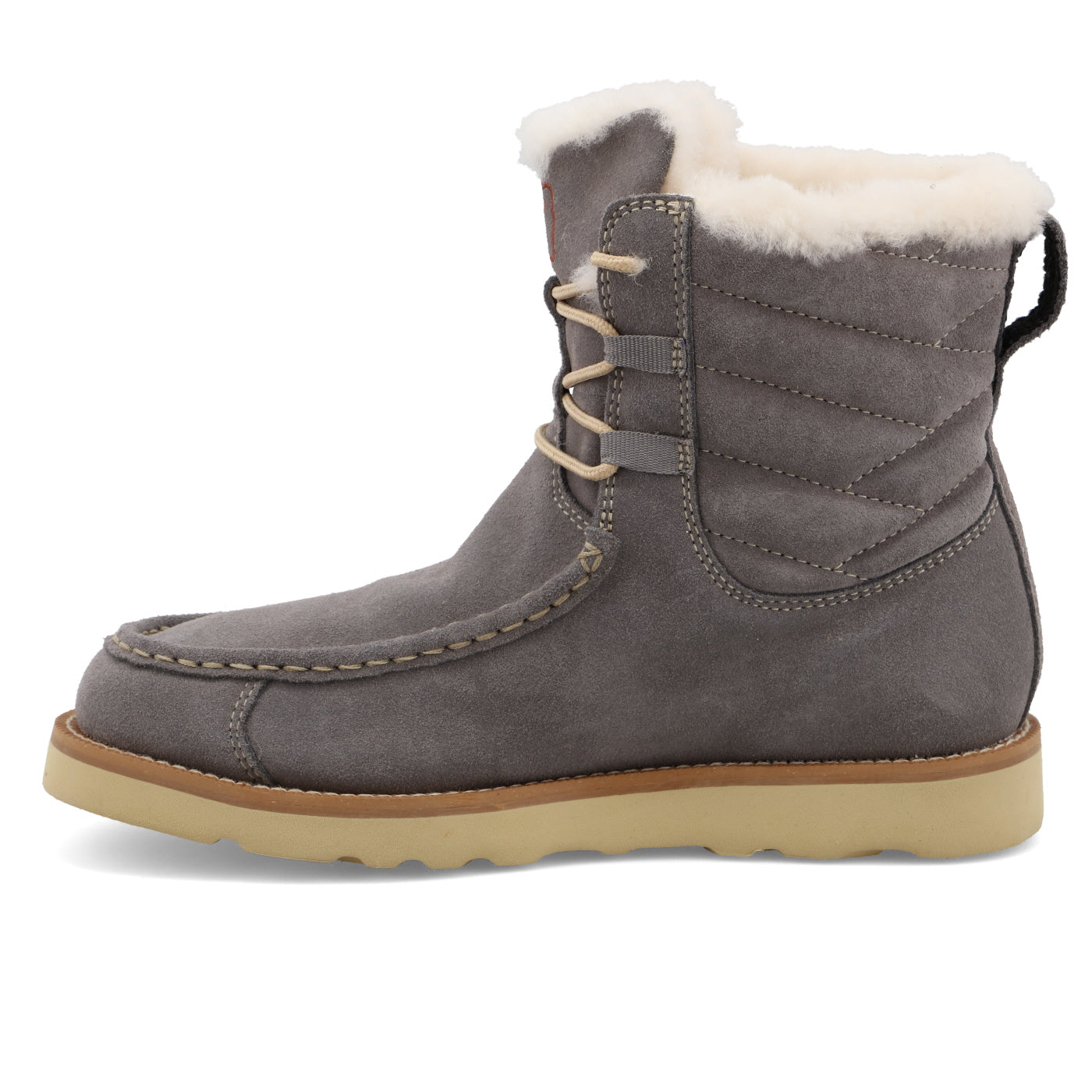 Winter Wedge Sole Boot- Brushed Nickel- WCAW002