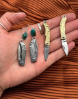 High Desert Earrings: Silver