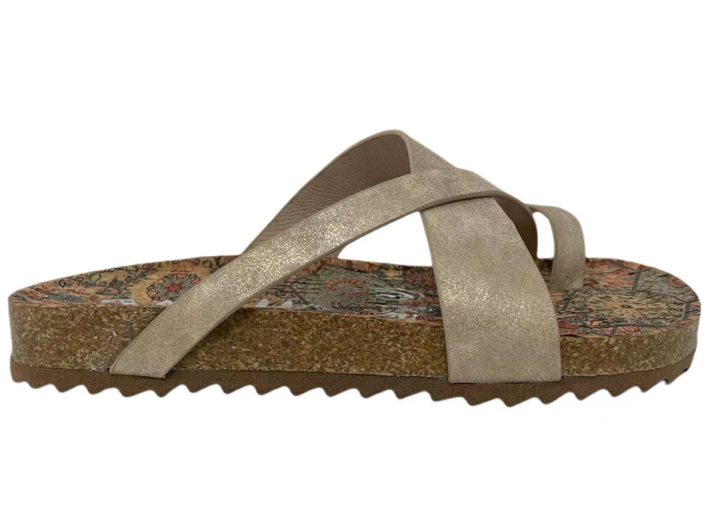 Better Be Me Sandal Champagne 8