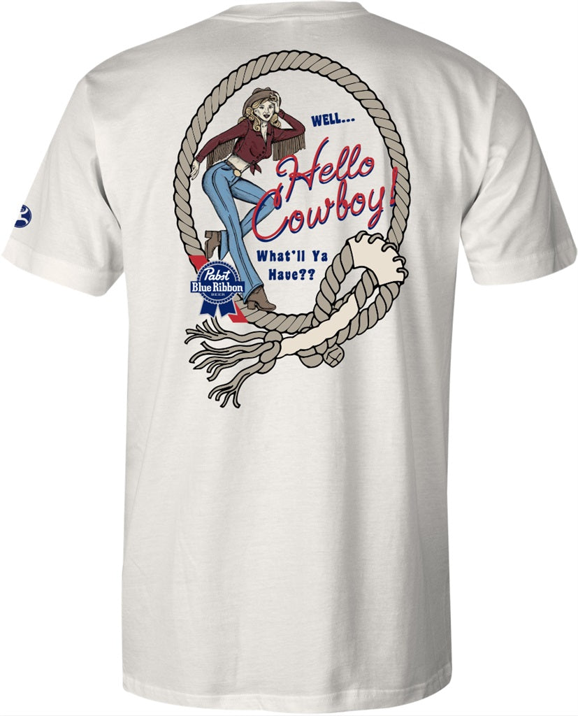 Pabst Hello Cowboy Shirt- 