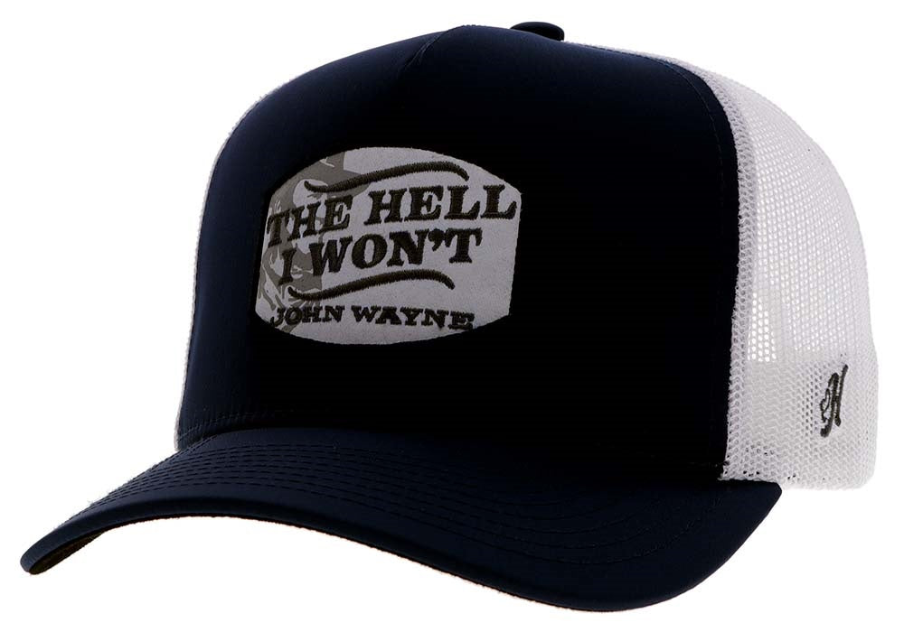 John Wayne - 5 Panel Trucker - The Hell I Won't - 2364T