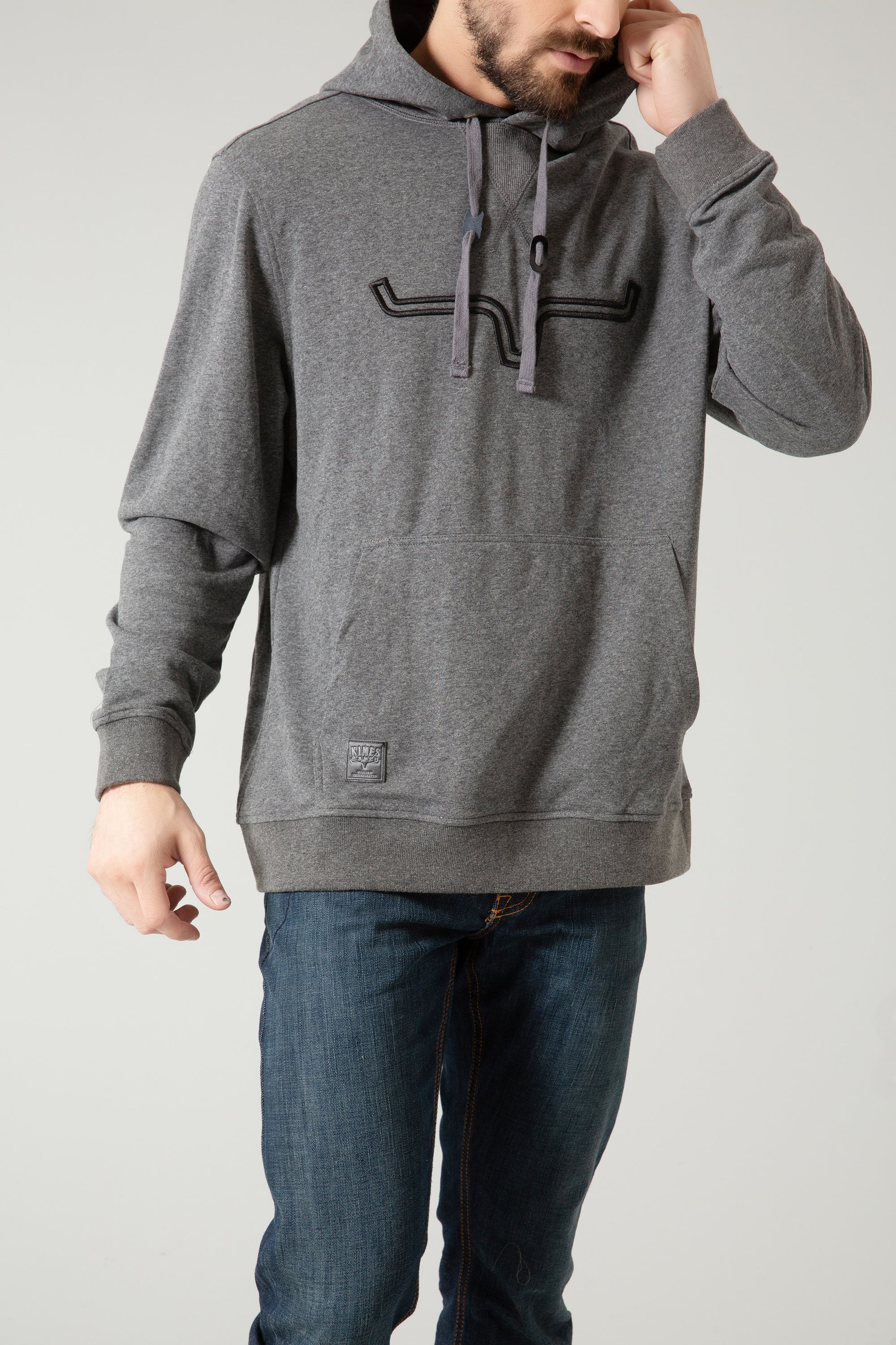 Fast Talker Hoodie- Charcoal Grey