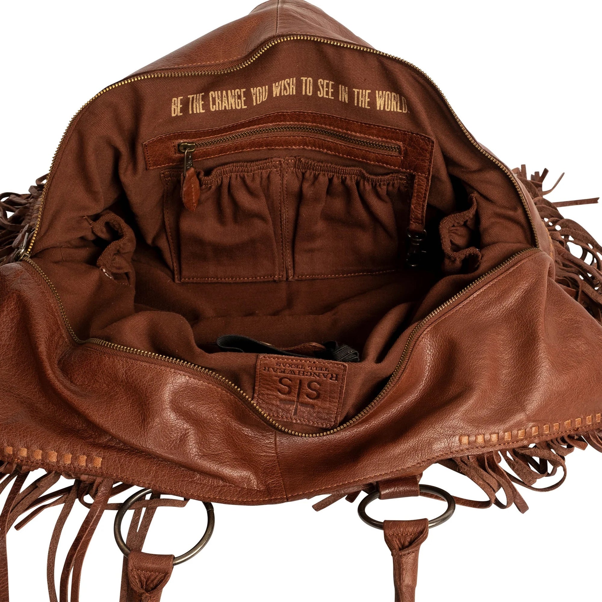 Indie Carmen Purse- Walnut