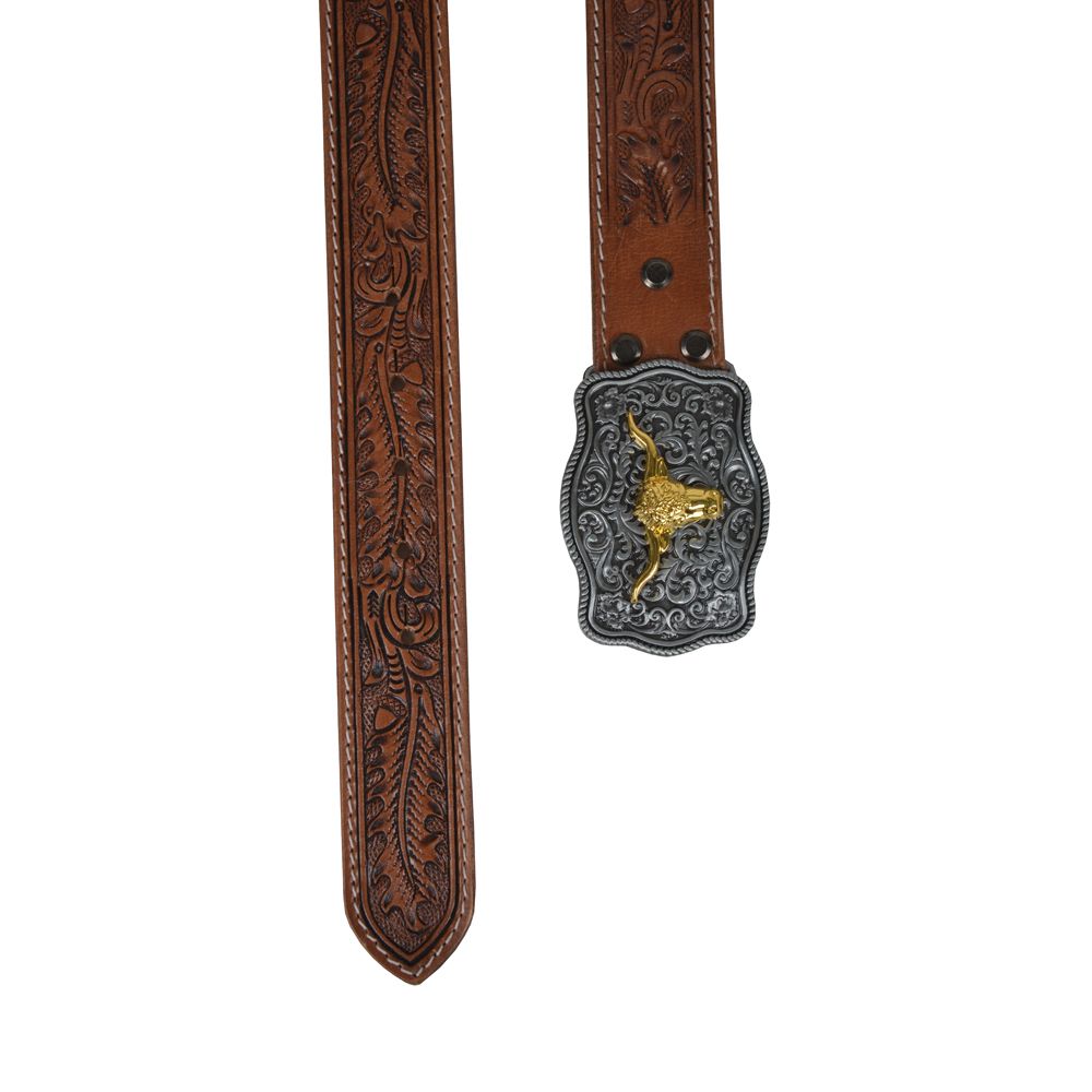 Frenzy Hand-Tooled Belt 