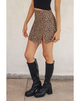 Wild Baby Slit Skirt-