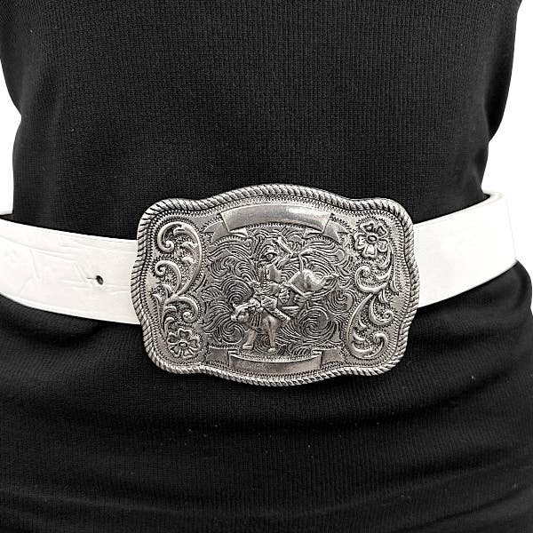 Bull Rider Belt Buckle-