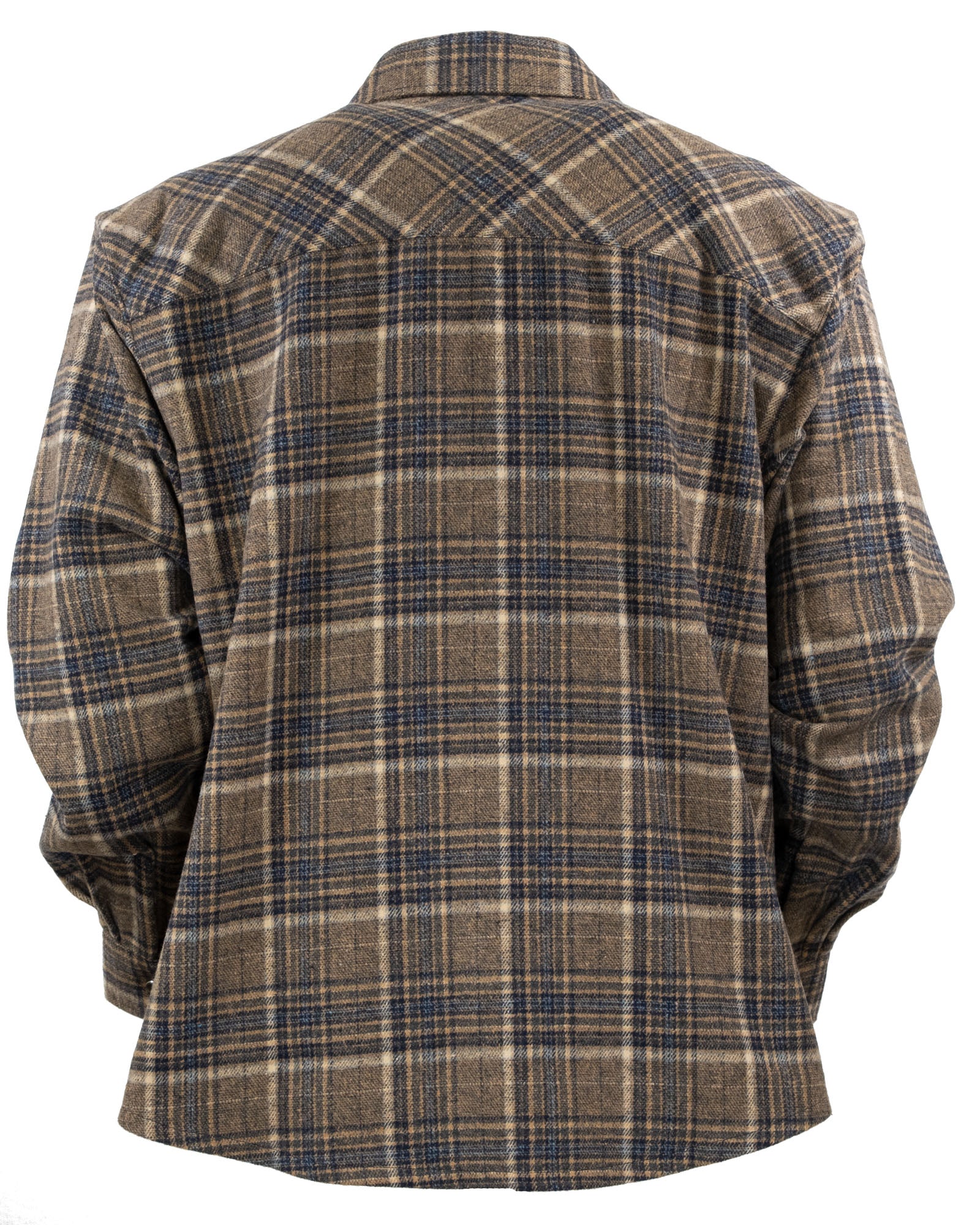 Greyson Flannel Shirt- Olive
