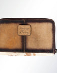 ADBGI121 Cowhide Zip Wallet