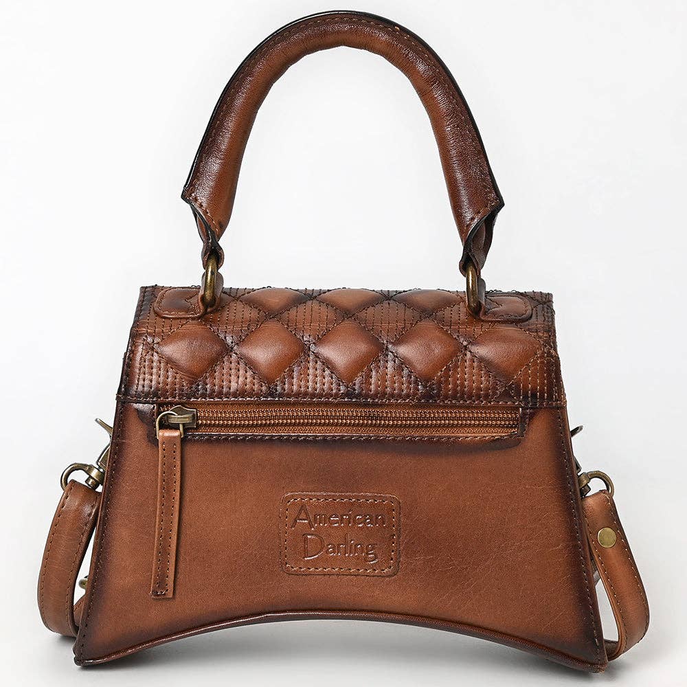 ADBGM629- Quilted Leather Bag