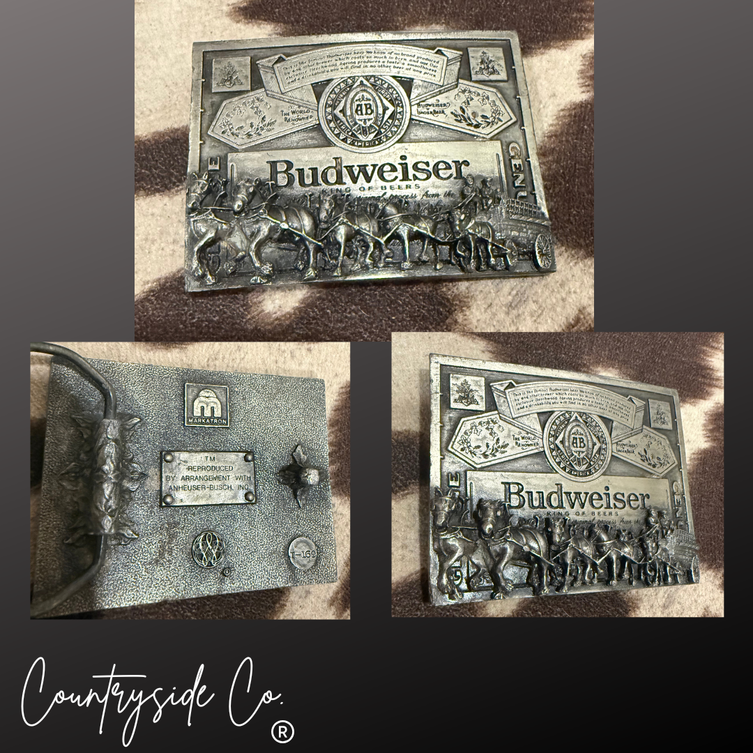 Vintage Belt Buckles: PBR