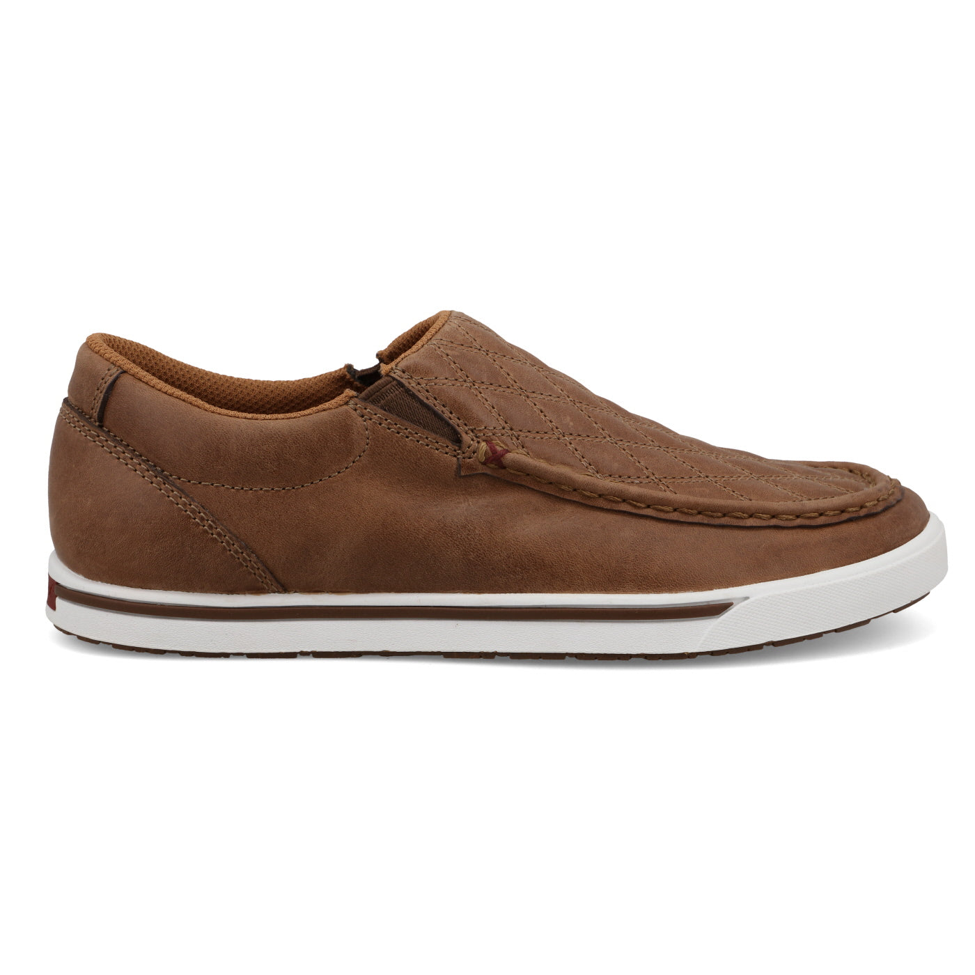 WCA0086- Slip On Kicks- Brown Leather- 