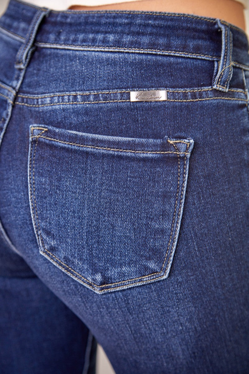 Mid-Rise Ankle Skinny with Hem Detail KC7321D