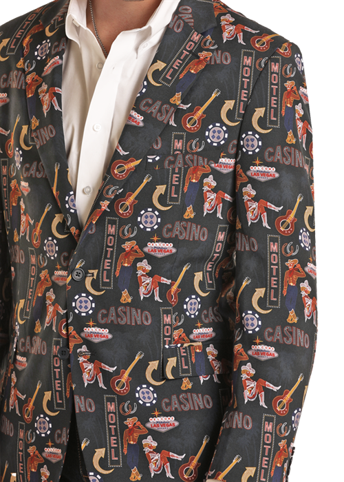 Men's Sports Coat- BM96C03633- Vegas- 