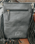 Grit & Glam Checkered Cowhide Purse