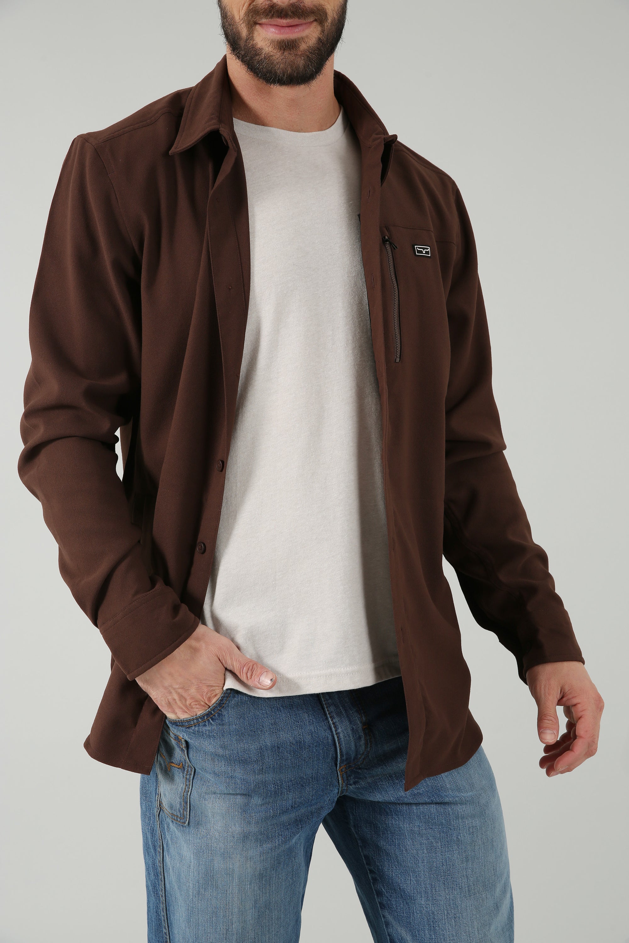Hart Shacket- Brown- 