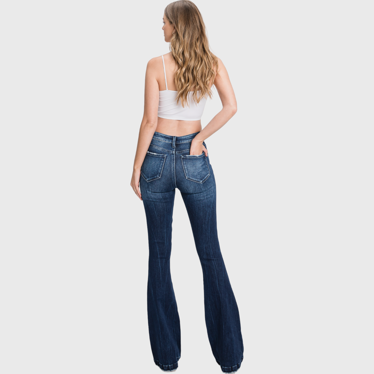 Finley Jean- MidRise- 34in- Dark-