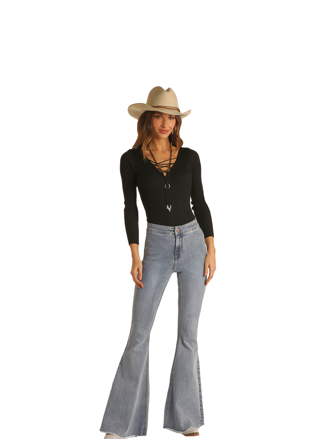 R&RD Bargain Bell- Powder Blue Jean