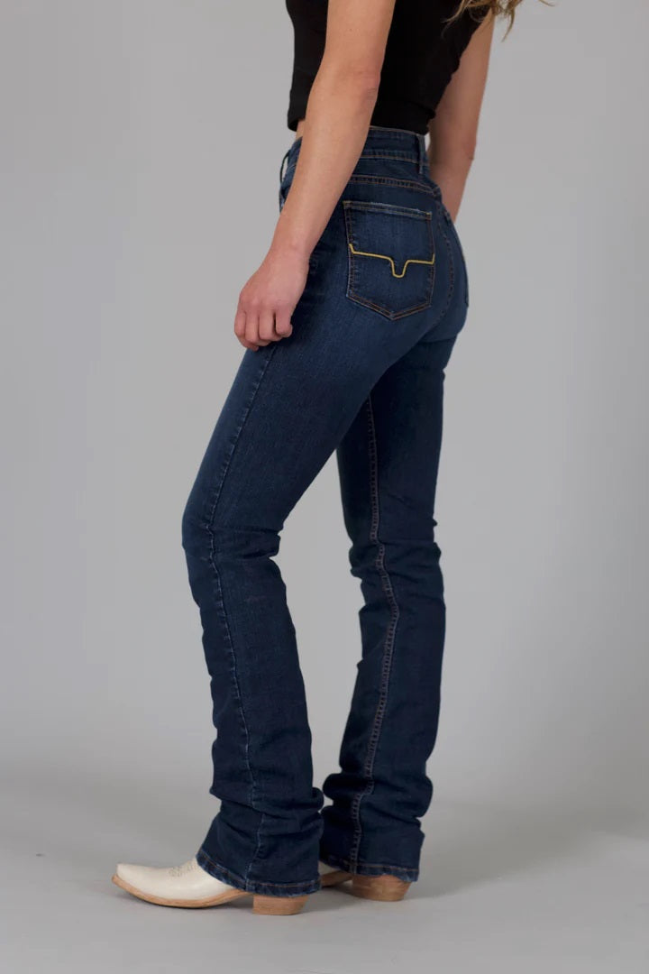 Sarah- High Rise. Fitted Thigh. Slim Bootcut