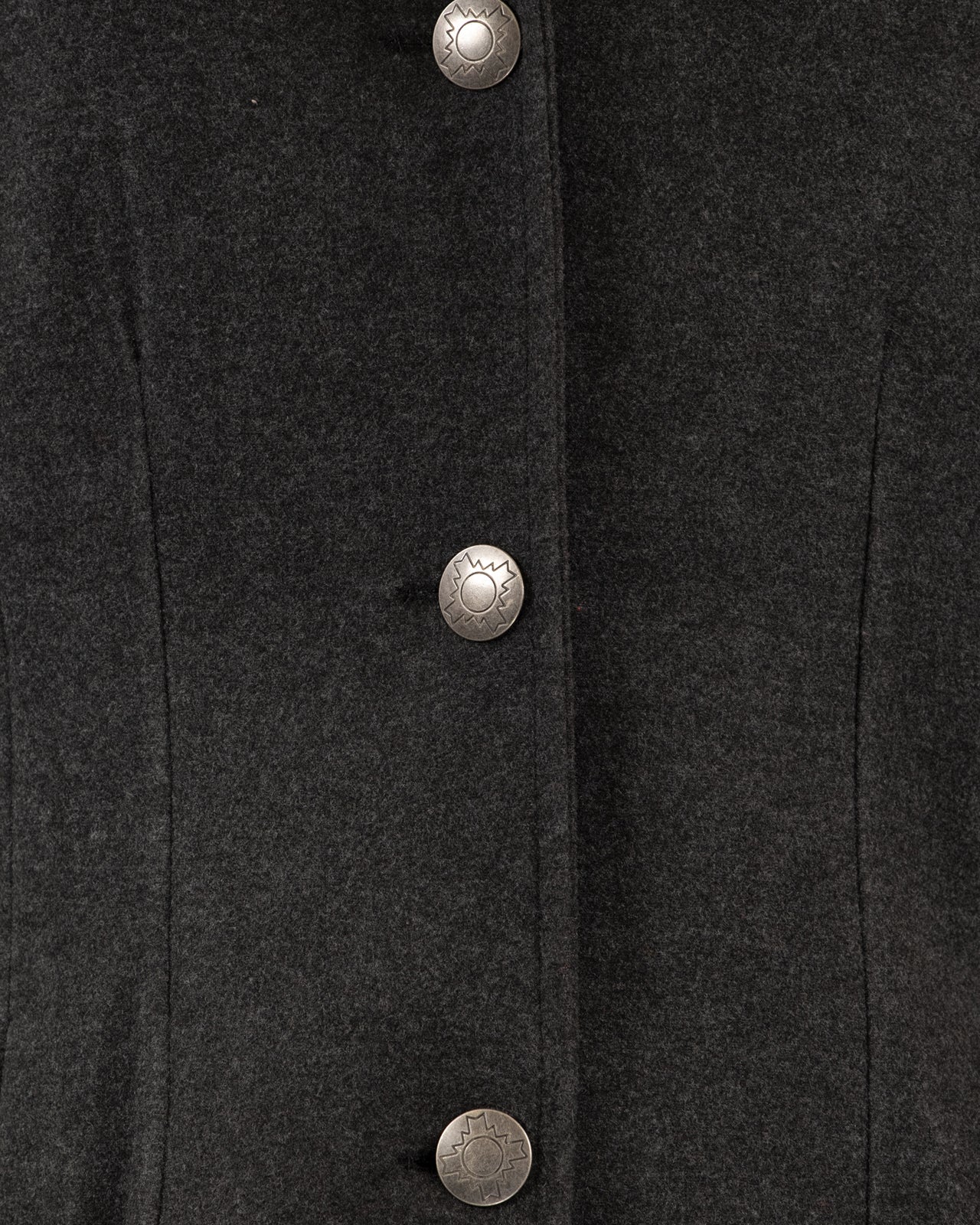 Blaire Wool Peacock- Charcoal 