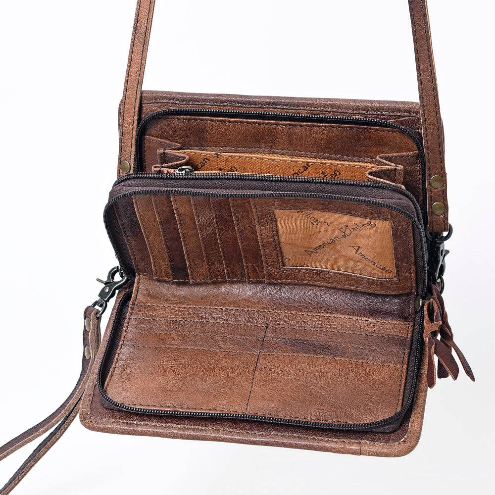 ADBG485AS- Saddle Wallet Bag