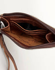 ADBG821D- Coin Purse Wristlet - Brown