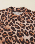 Blakely Leopard Mesh Top