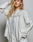 Vintage Floral Embroidered Top-