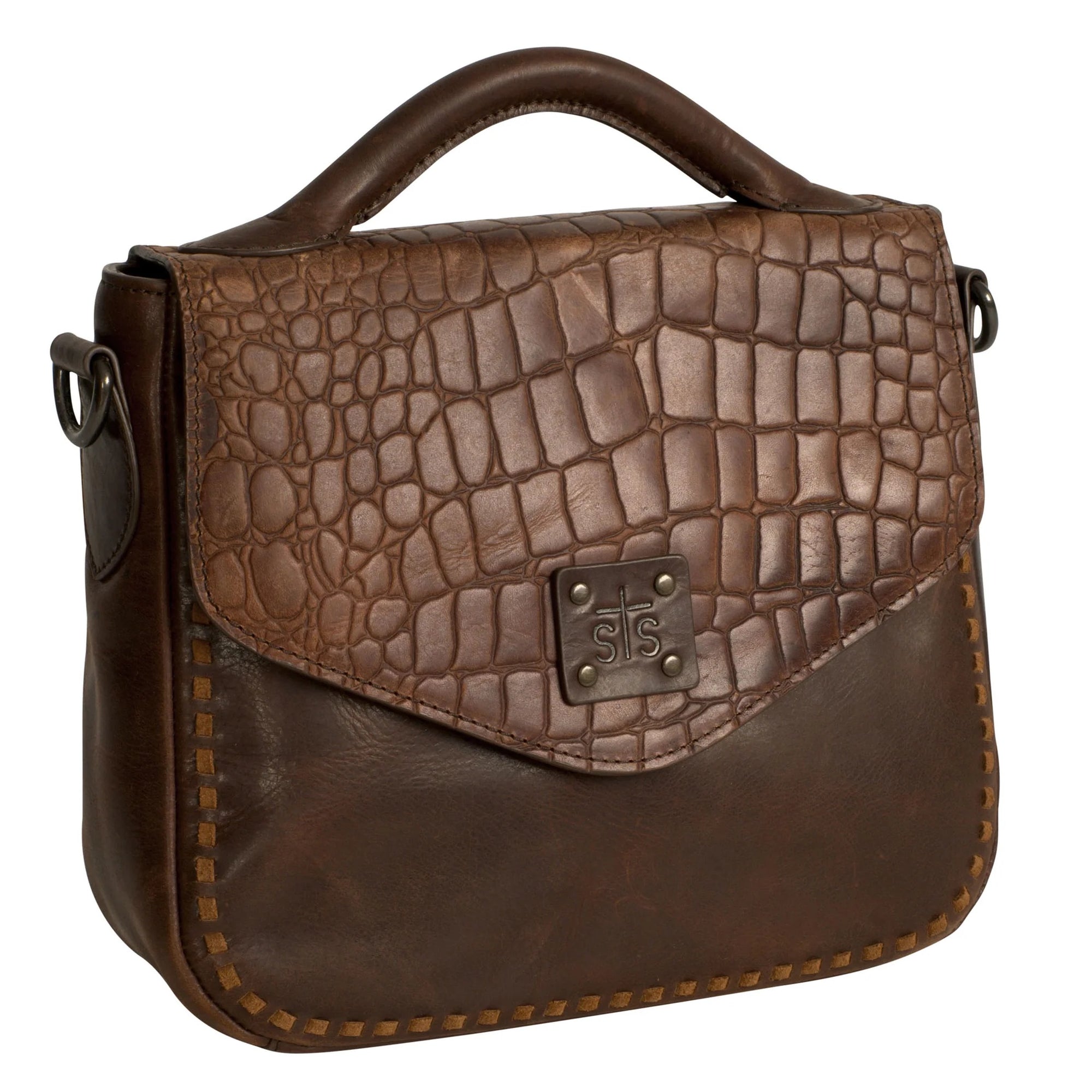 Catalina Croc Dakota Crossbody - STS33969