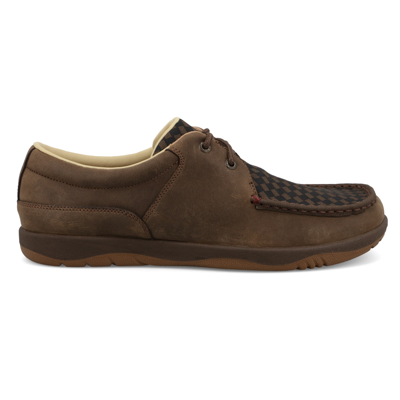 MCP0003- Boat Shoe- Shitake Checkered 