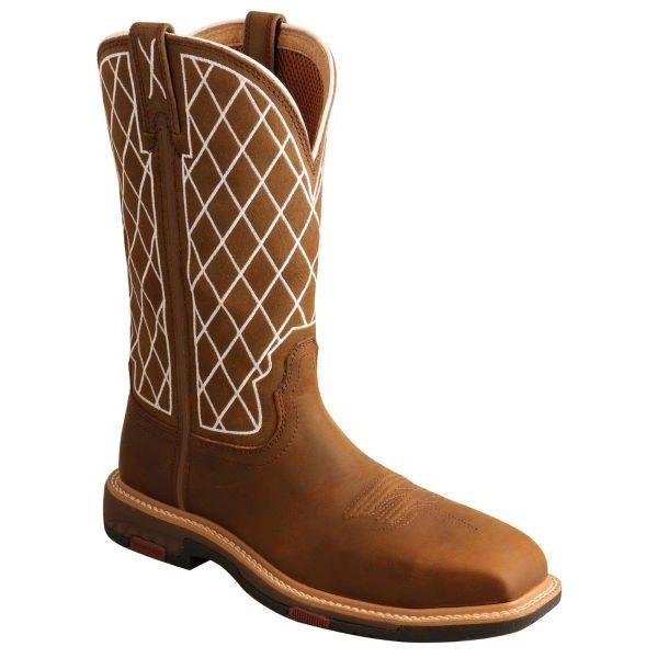 Work Boot- Oiled Saddle - WXBN002 - 
