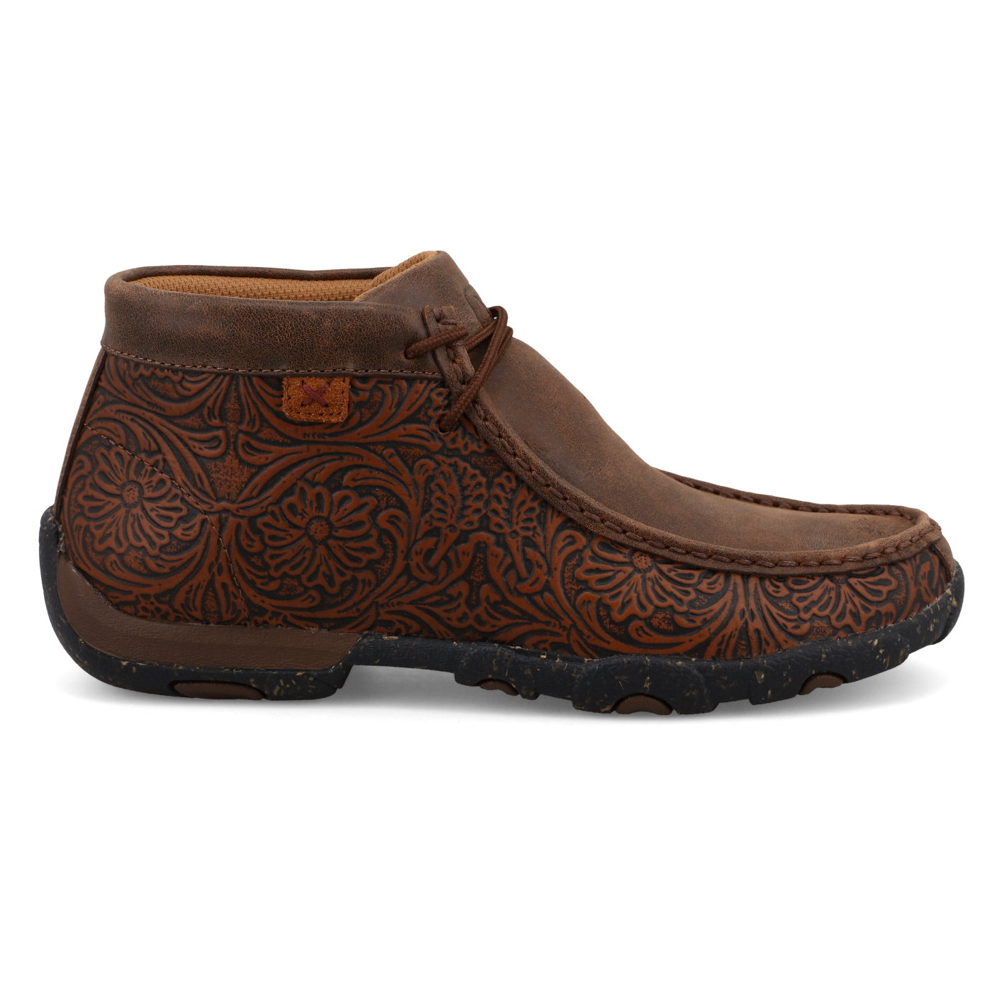 Driving Moc - Brown/Brown Tooled - WDM0156- 