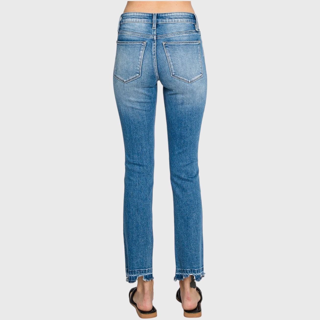 Sydney Jean- MidRise- Distressed-