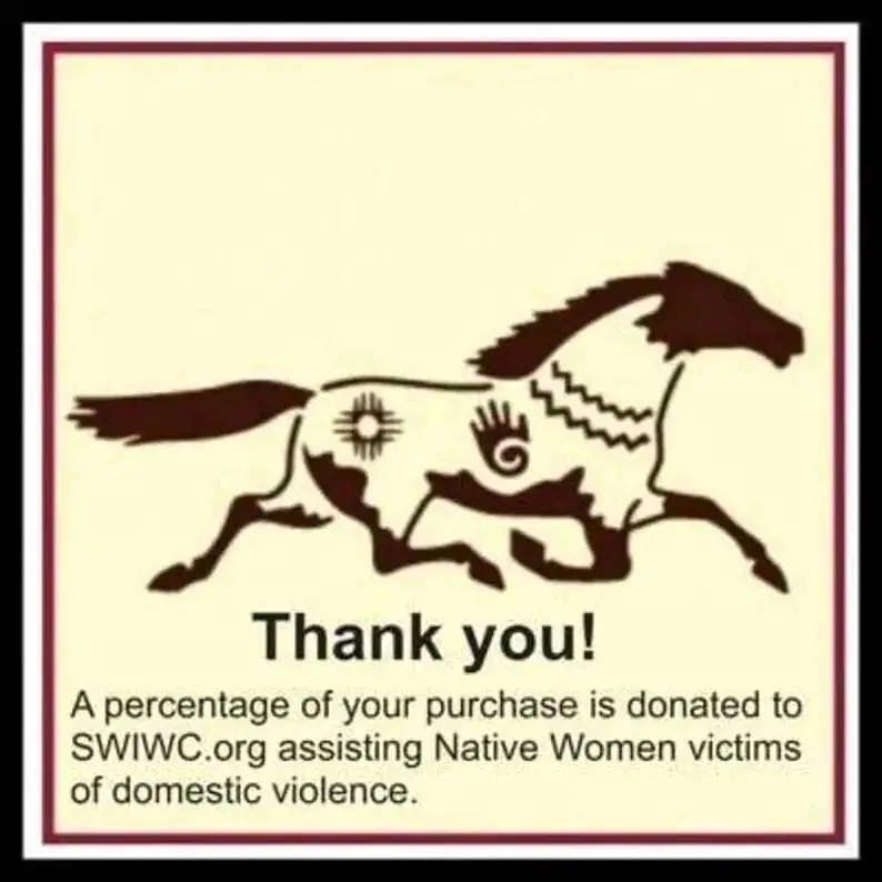 Handmade Turquoise Nugget Necklace with Seashell Heishi- Native Made