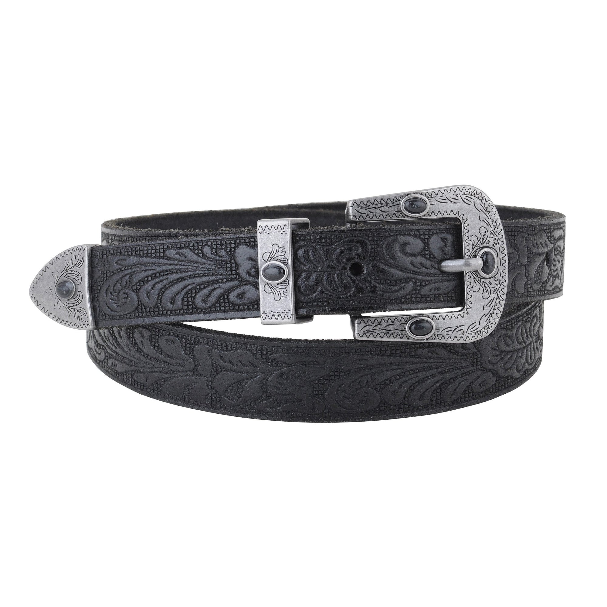 Vintage Stone Studded Western Belt