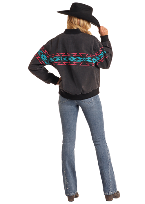 Throwback Bomber Jacket- BW92D05347