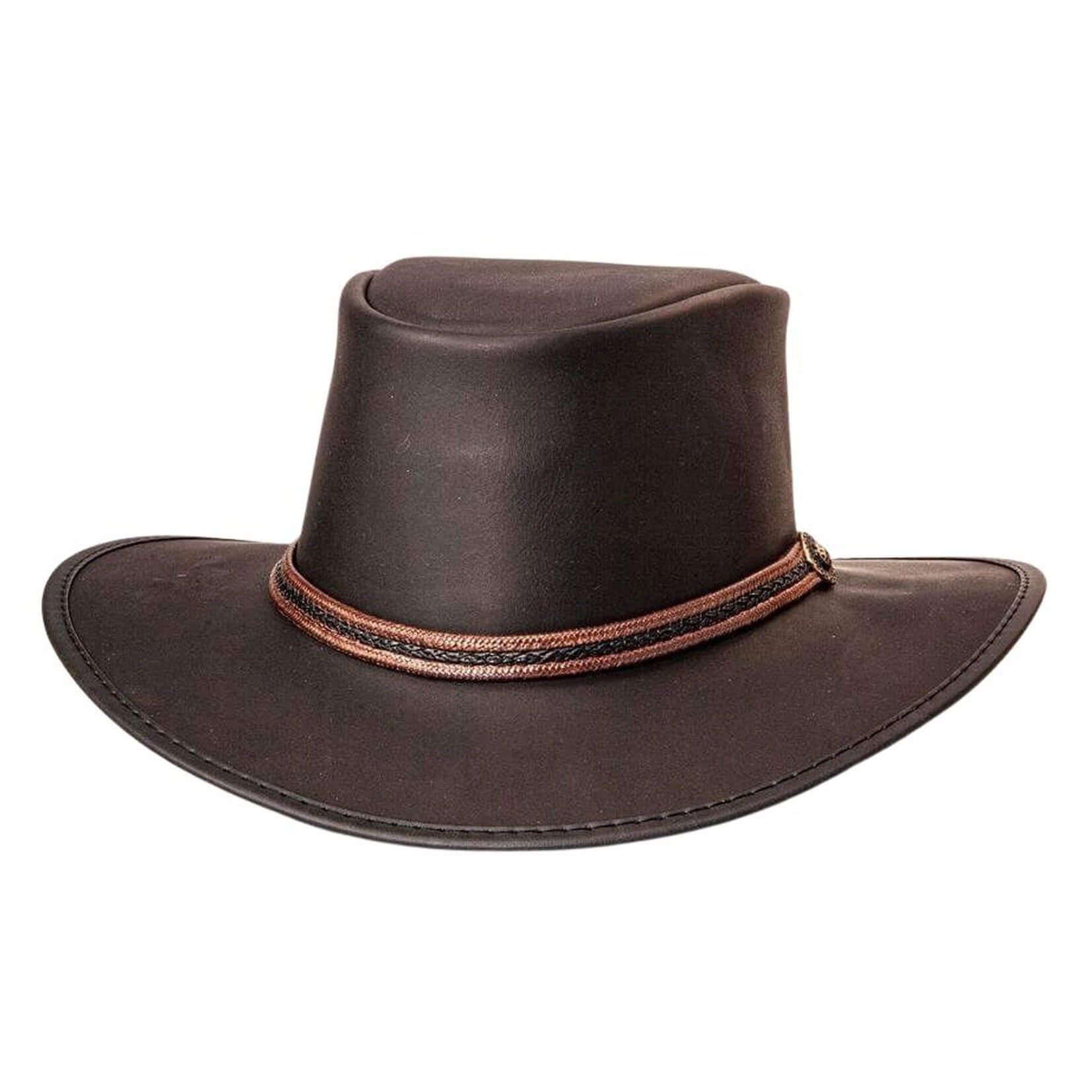 Midnight Rider Leather Hat – Alternate Route Outfitters