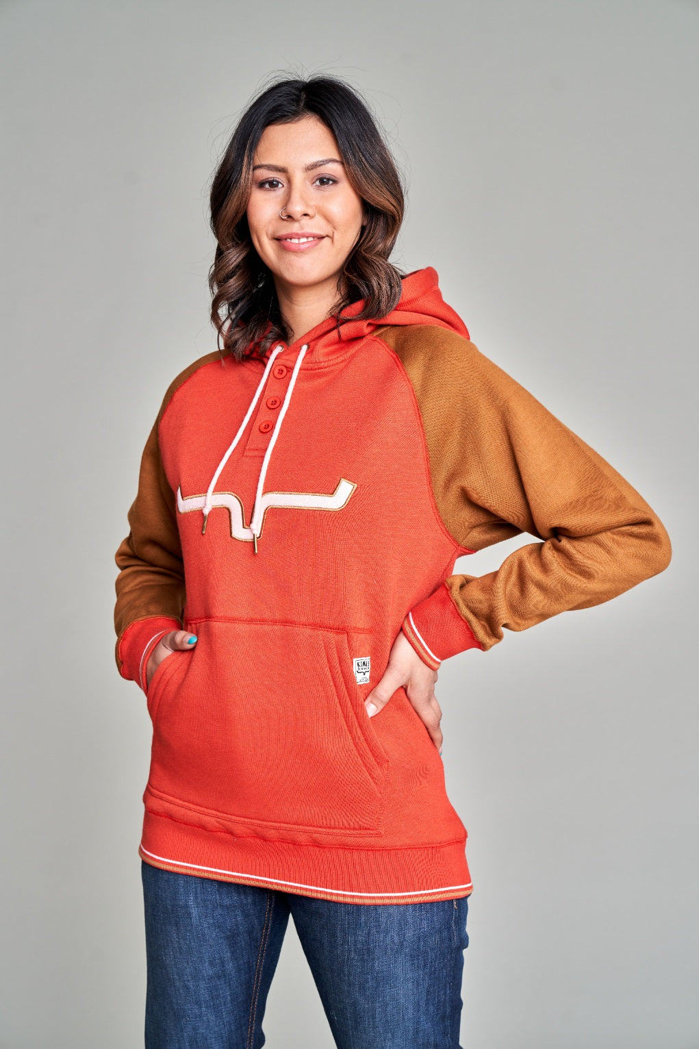 Amigo Hoodie- Burnt Red