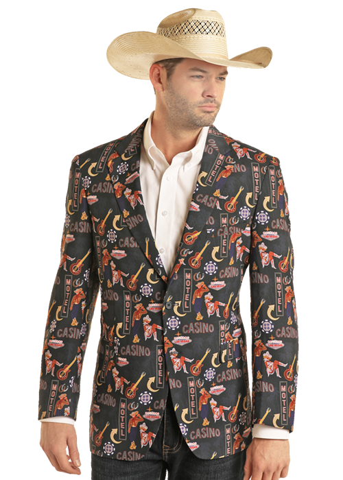 Men's Sports Coat- BM96C03633- Vegas- 