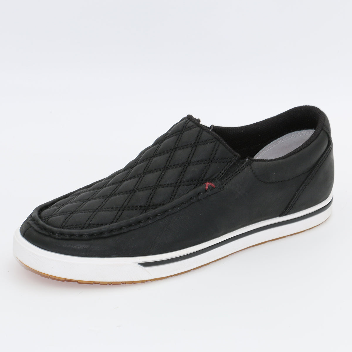 Slip On Kicks-Woven Black- WCA0087- 