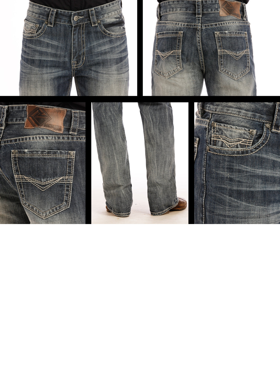 Relaxed Straight- Double Barrel in Medium Vintage (42)- Restock 