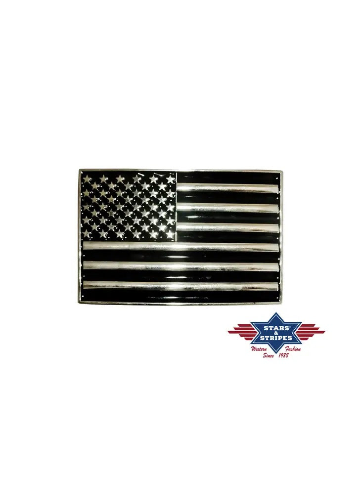 American Flag Belt Buckle