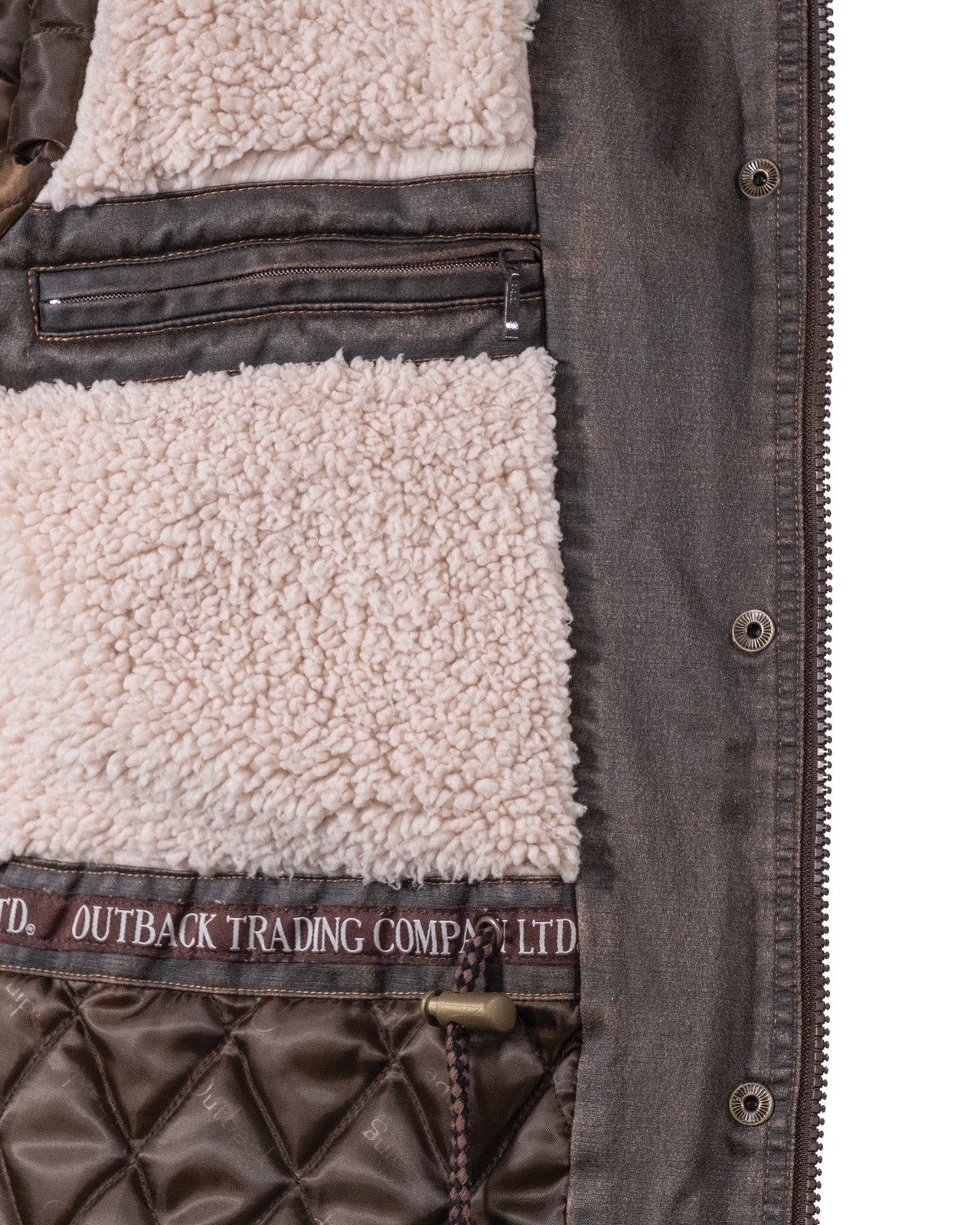 Addison Jacket- Brown 