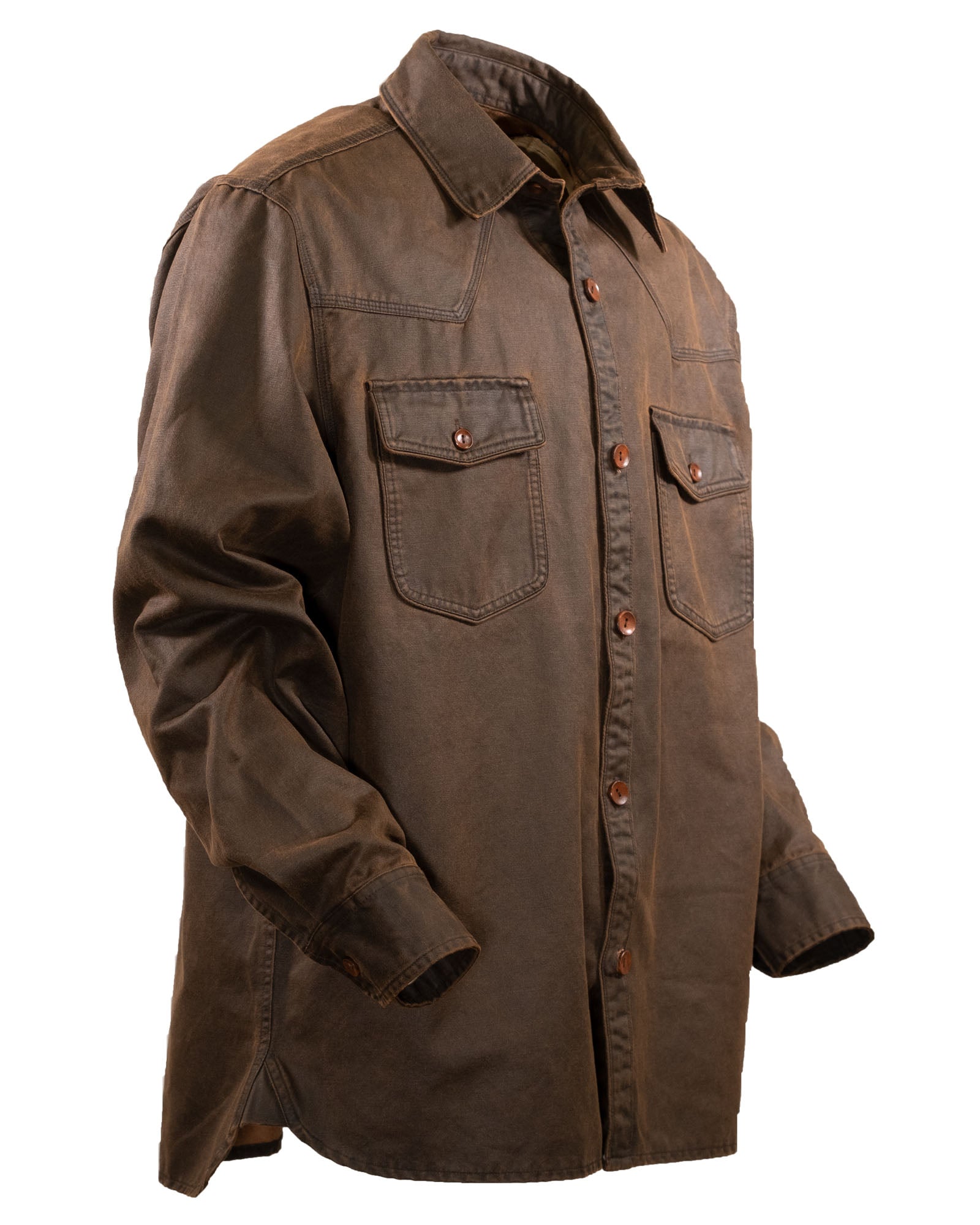Kennedy Canyonland Shacket- Brown 