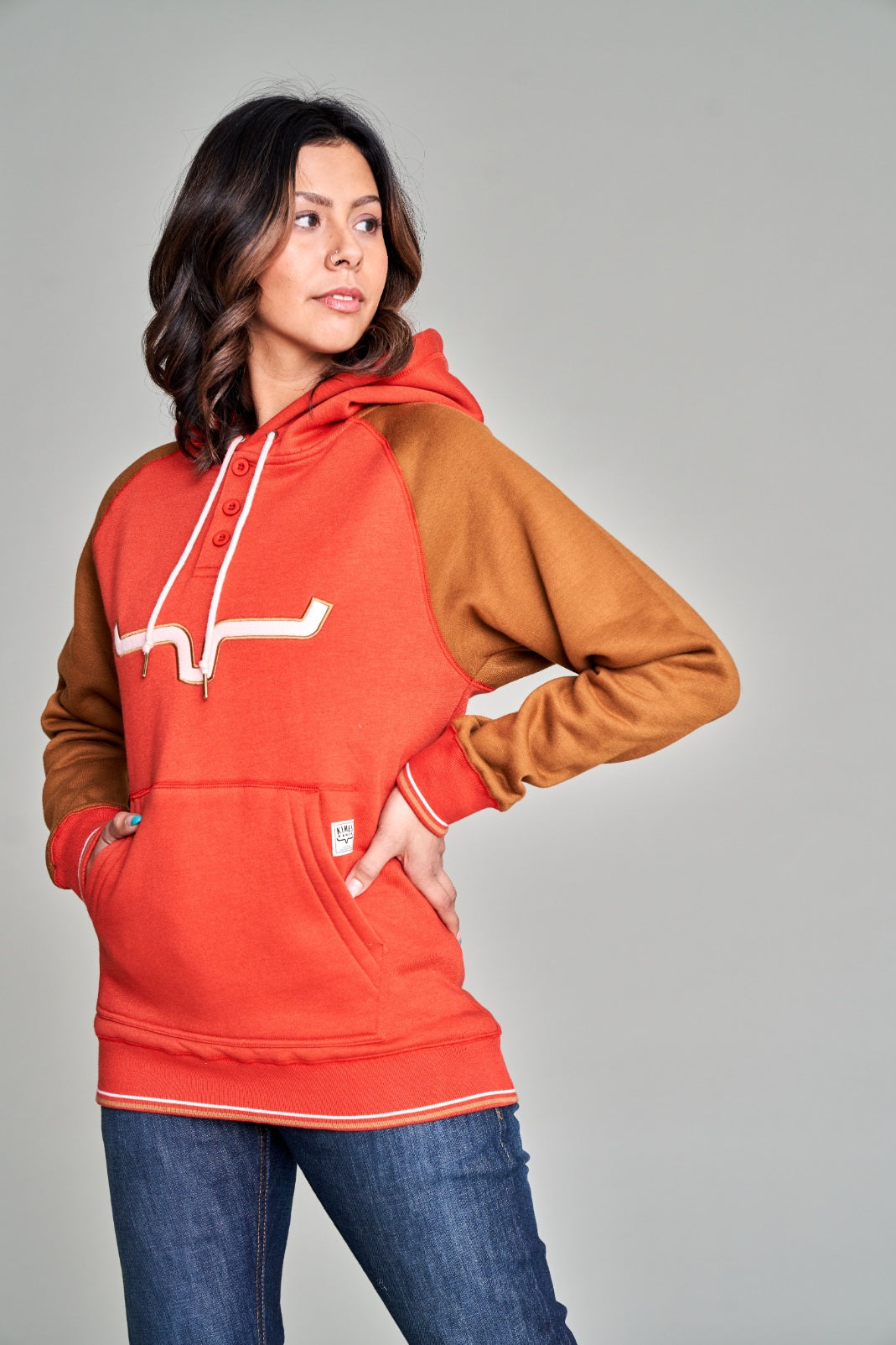 Amigo Hoodie- Burnt Red