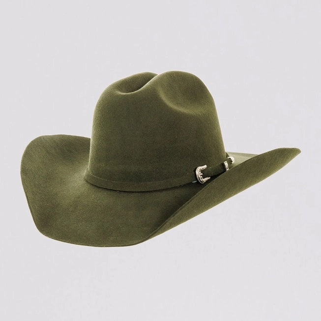 Cattleman- Felt Hat - Olive 