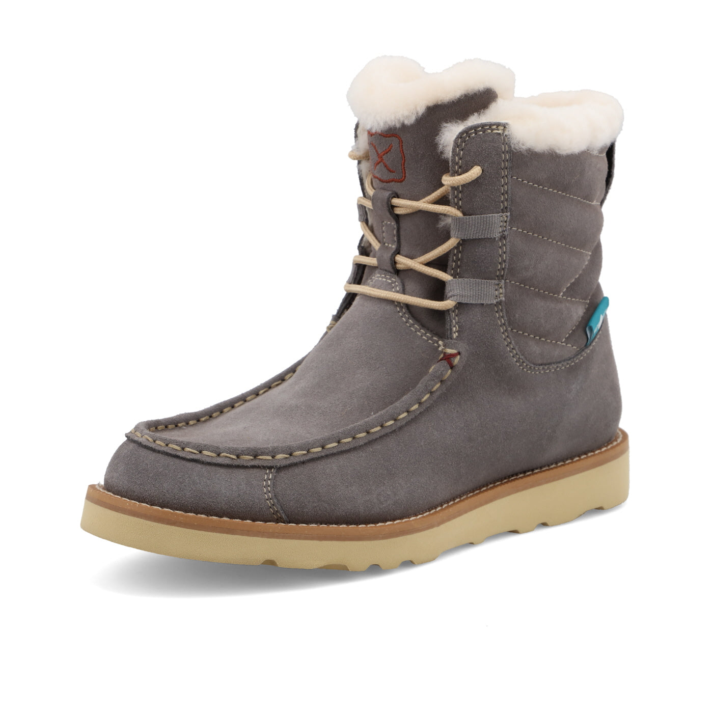 Winter Wedge Sole Boot- Brushed Nickel- WCAW002